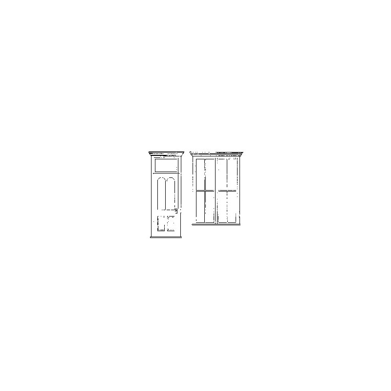 GRANDT LINE 3513 - VICTORIAN STOREFRONT DOOR & WINDOW SET