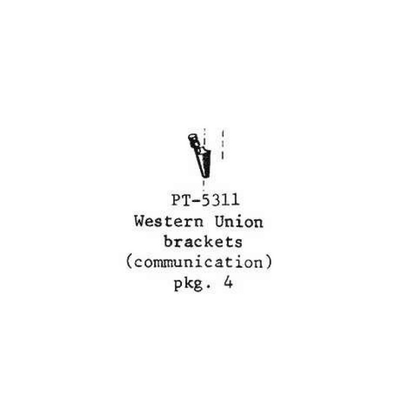 PSC 5311 - WESTERN UNION COMMUNICATION BRACKETS