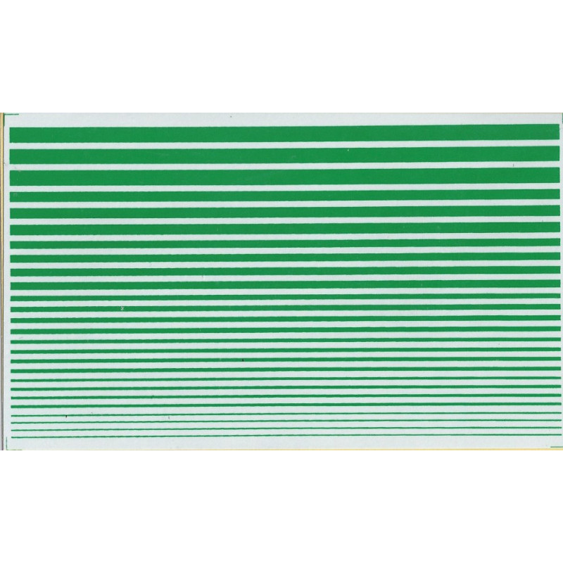 HERALD KING DECAL STRIPES - BRIGHT GREEN