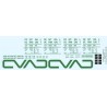HIGHBALL F-187 CENTRAL VERMONT 50' BOXCARS - HO SCALE