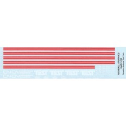 HIGHBALL F-210 CANADIAN NATIONAL TEST TRAIN - HO SCALE