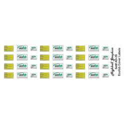 HIGHBALL AD-39 ECOFAB COVER LABELS