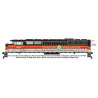 HIGHBALL L-295 CENTRAL MAINE & QUEBEC DIESEL SD40-2F 9017 BAR HERITAGE LOCOMOTIVE