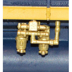 CAL-SCALE 190-665 - DIESEL LOCOMOTIVE FUEL FILTER - DOUBLE