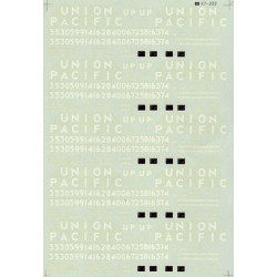 MICROSCALE DECAL 87-222 - UNION PACIFIC BATHTUB & BETHLEHEM COAL GONDOLAS & HOPPERS