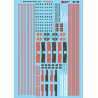 MICROSCALE DECAL 87-98 - CB&Q E UNIT DIESEL LOCOMOTIVES