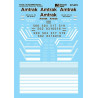MICROSCALE DECAL 87-675 - AMTRAK GE P32-8BWH DIESEL LOCOMOTIVES