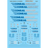 MICROSCALE DECAL 87-684 - CONRAIL MERCURY 48' CONTAINERSC