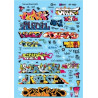 MICROSCALE DECAL 87-1523 - MODERN GRAFFITI