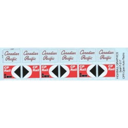 HIGHBALL F-217 CANADIAN PACIFIC AUTO RACK - HO SCALE