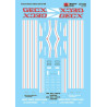 MICROSCALE DECAL 87-532 - GENERAL ELECTRIC GECX B39-8E LEASE DIESELS