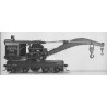 TICHY 4010 - 120 TON BROWNHOIST WRECKING CRANE KIT - HO SCALE