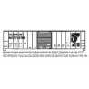 HIGHBALL F-247 VERMONT NORTHERN 50' BOXCAR - HO SCALE