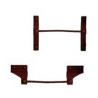 KADEE 2253 - BOXCAR ENDE GRAB IRONS - BOXCAR RED