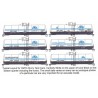 HIGHBALL F-255 OMYA TANK CAR - HO SCALE