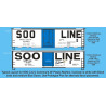 HIGHBALL F-372 SOO LINE POTATO 40' REEFERS