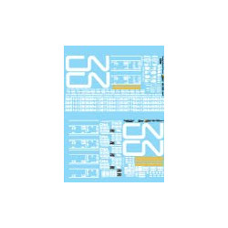 MICROSCALE DECAL 48-1300 - CANADIAN NATIONAL BOXCARS