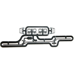 ACCURAIL 180 - STIRRUP AND UNDERFRAME BRAKE ROD SET