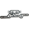 ACCURAIL 180 - STIRRUP AND UNDERFRAME BRAKE ROD SET