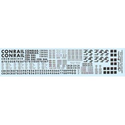 HIGHBALL F-264 CONRAIL 2 BAY COVERED HOPPER - HO SCALE