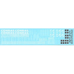 HIGHBALL F-265 CONRAIL 2 BAY COVERED HOPPER - HO SCALE
