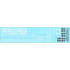HIGHBALL F-265 CONRAIL 2 BAY COVERED HOPPER - HO SCALE