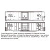 HIGHBALL F-269 CENTRAL VERMONT 50' BOXCAR - HO SCALE