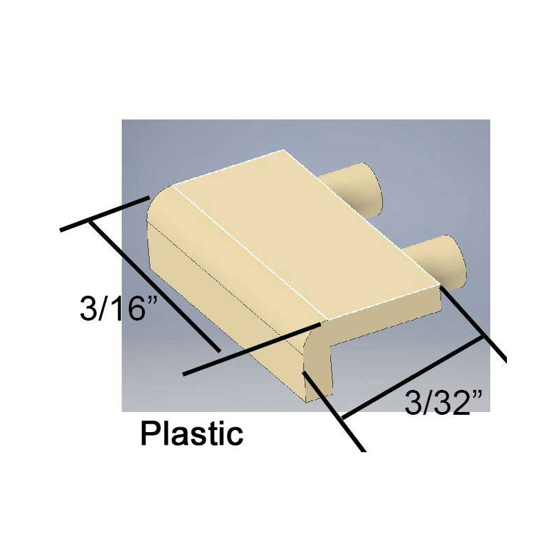 CAL-SCALE 190-732 - DIESEL LOCOMOTIVE FACE MOUNT STEPS