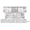 HIGHBALL F-271 DULUTH WINNIPEG & PACIFIC 50' / 60' BOXCAR - HO SCALE