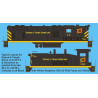 HIGHBALL L-302 DETROIT & TOLEDO SHORE LINE DIESEL LOCOMOTIVES - GP & SW - LATE