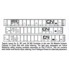 HIGHBALL F-274 CANADIAN NATIONAL GONDOLA - HO SCALE