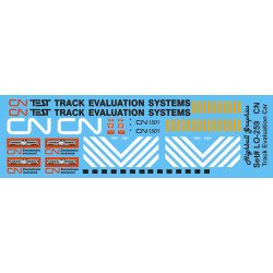 HIGHBALL LO-259 CANADIAN NATIONAL TRACK EVALUATION RDC 1501