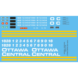 HIGHBALL LO-199 OTTAWA CENTRAL DIESEL LOCOMOTIVE