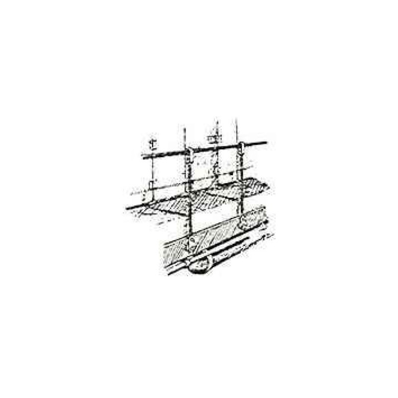 PSC 39066 - EMD DIESEL LOCOMOTIVE HANDRAIL STANCHIONS - 5/8"