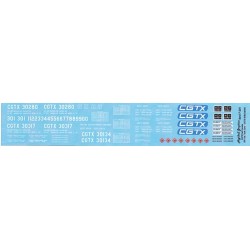 HIGHBALL F-281 CGTX TANK CAR - HO SCALE