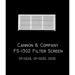 CANNON FS-1302 - EMD INERTIAL FILTER SCREENS - GP/SD28, GP/SD35 & DD35