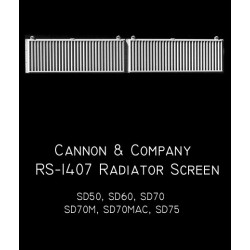 CANNON RS-1407 - EMD RADIATOR SCREENS  - SD50/SD60/SD70/SD75