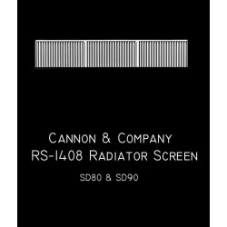 CANNON RS-1408 - EMD RADIATOR SCREENS  - SD80/SD90
