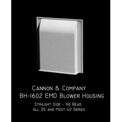 CANNON BH-1602 - EMD BLOWER HOUSING - 35 & 40 SERIES