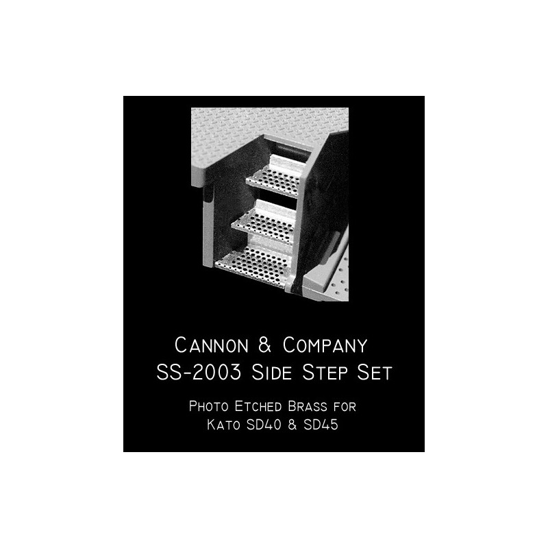 CANNON SS-2003 - EMD SIDE STEP SET FOR KATO SD40 OR SD45 