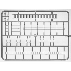 TICHY 8002 - SAFETY CAGE LAADER & STAIRCASE - HO SCALE