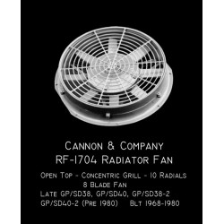 CANNON RF-1704 - EMD 48" OPEN TOP RADIATOR FAN