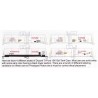 HIGHBALL F-290 DUPONT TI-PURE TANK CAR - HO SCALE