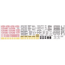 HIGHBALL F-290 DUPONT TI-PURE TANK CAR - HO SCALE