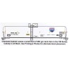 HIGHBALL F-291 INTERSTATE ASPHALT TANK CAR - HO SCALE