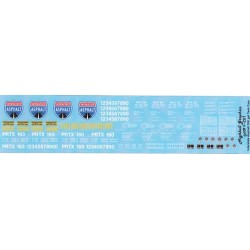 HIGHBALL F-291 INTERSTATE ASPHALT TANK CAR - HO SCALE