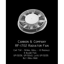 CANNON RF-1702 - EMD 48" CAP TOP RADIATOR FAN