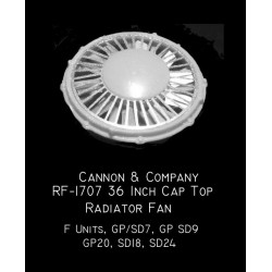 CANNON RF-1707 - EMD 36" CAP TOP RADIATOR FAN