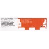 HIGHBALL F-297 GRAND TRUNK WESTERN 2 BAY BALLAST HOPPER - HO SCALE