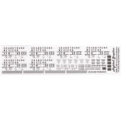 HIGHBALL F-297 GRAND TRUNK WESTERN 2 BAY BALLAST HOPPER - HO SCALE